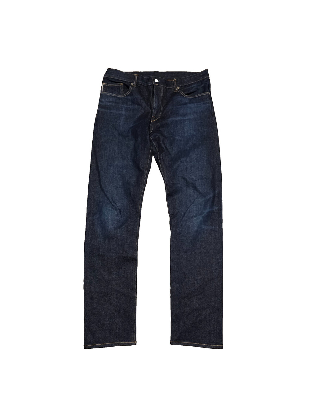 Hiroshi KATO The Pen Slim In Black Raw 14oz Japanese Selvedge Jeans Men’s 34x33
